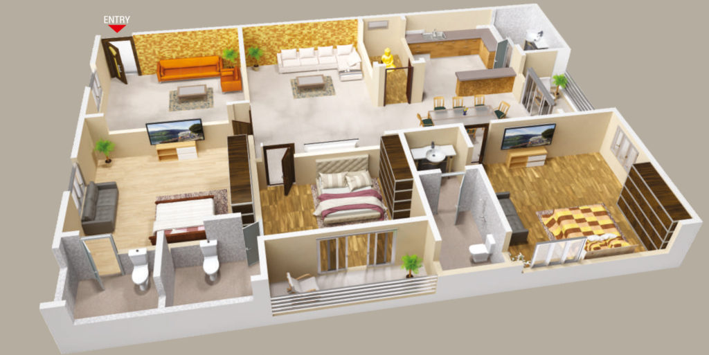 3bhk-3-east